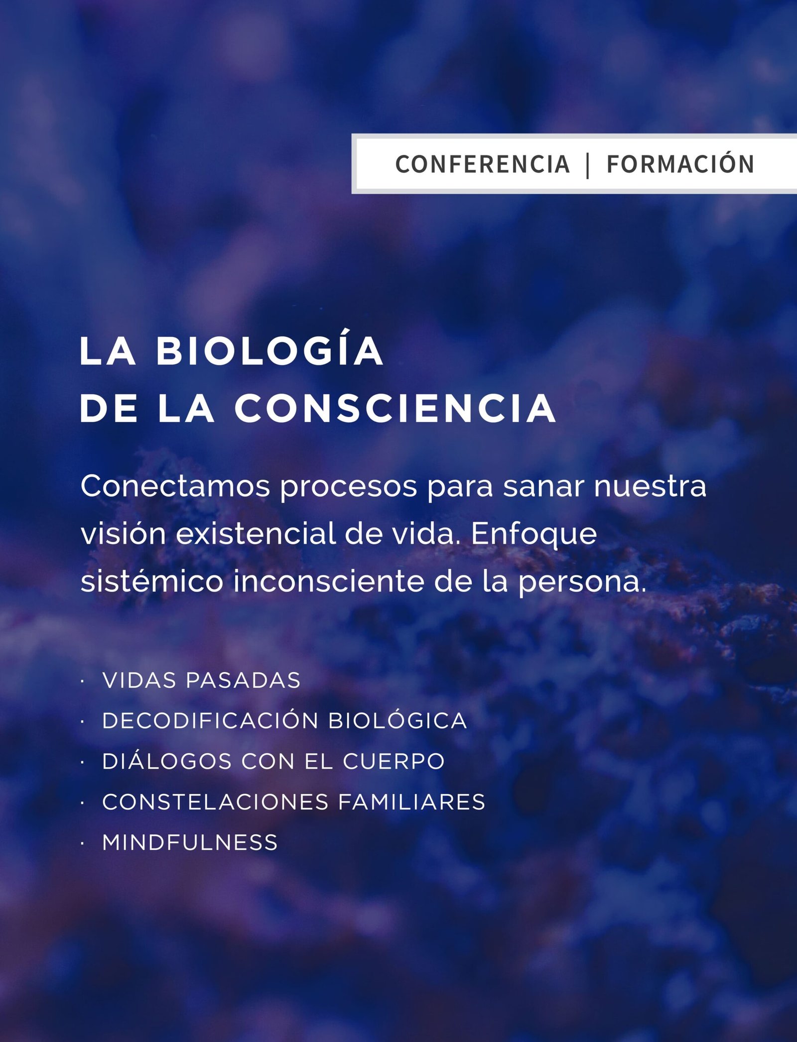 Conferencias Presentación Método Empírico Terapéutico de la Biología de la Consciencia